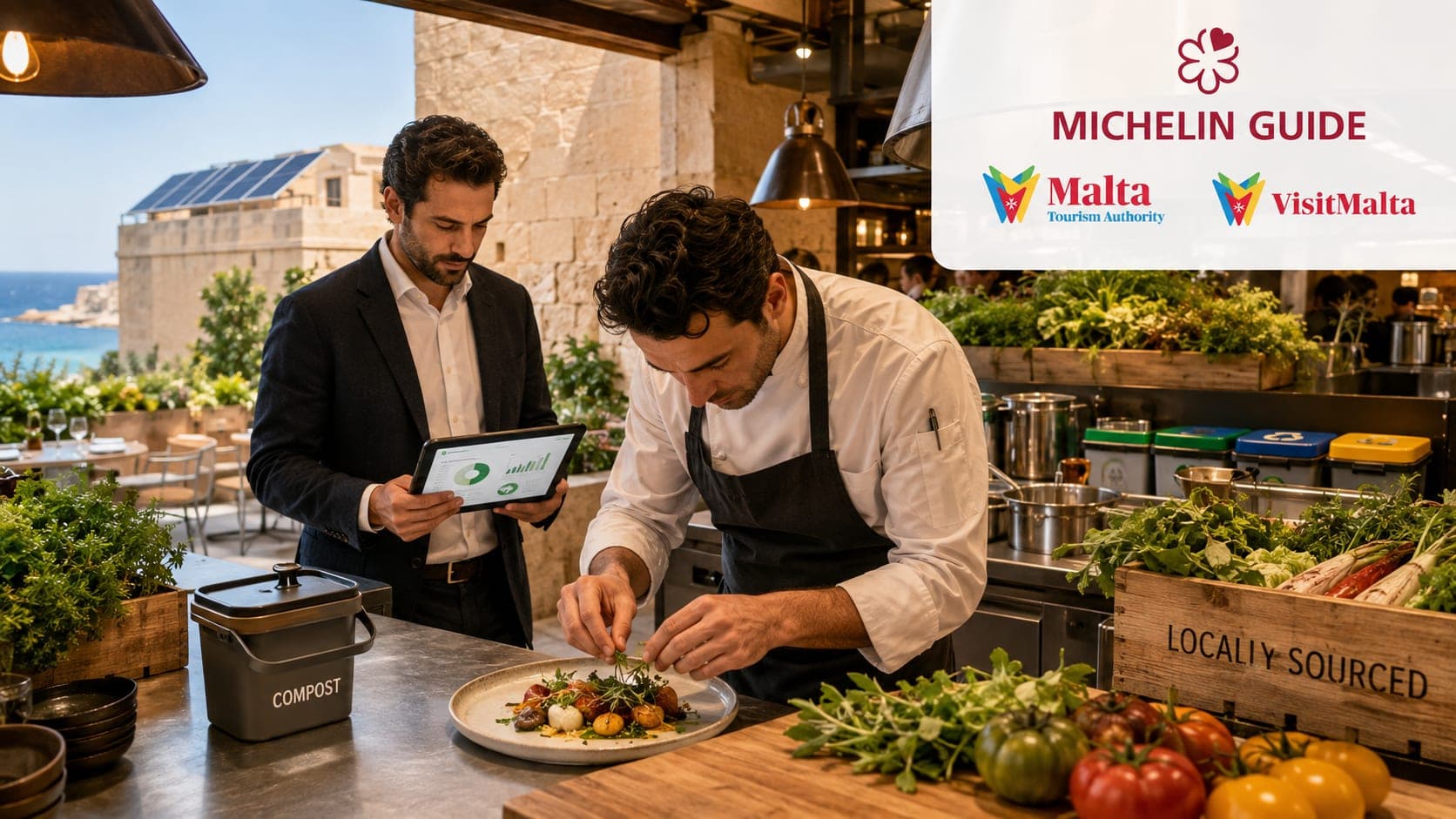 Michelin turns up the heat on sustainability in Malta's restaurants