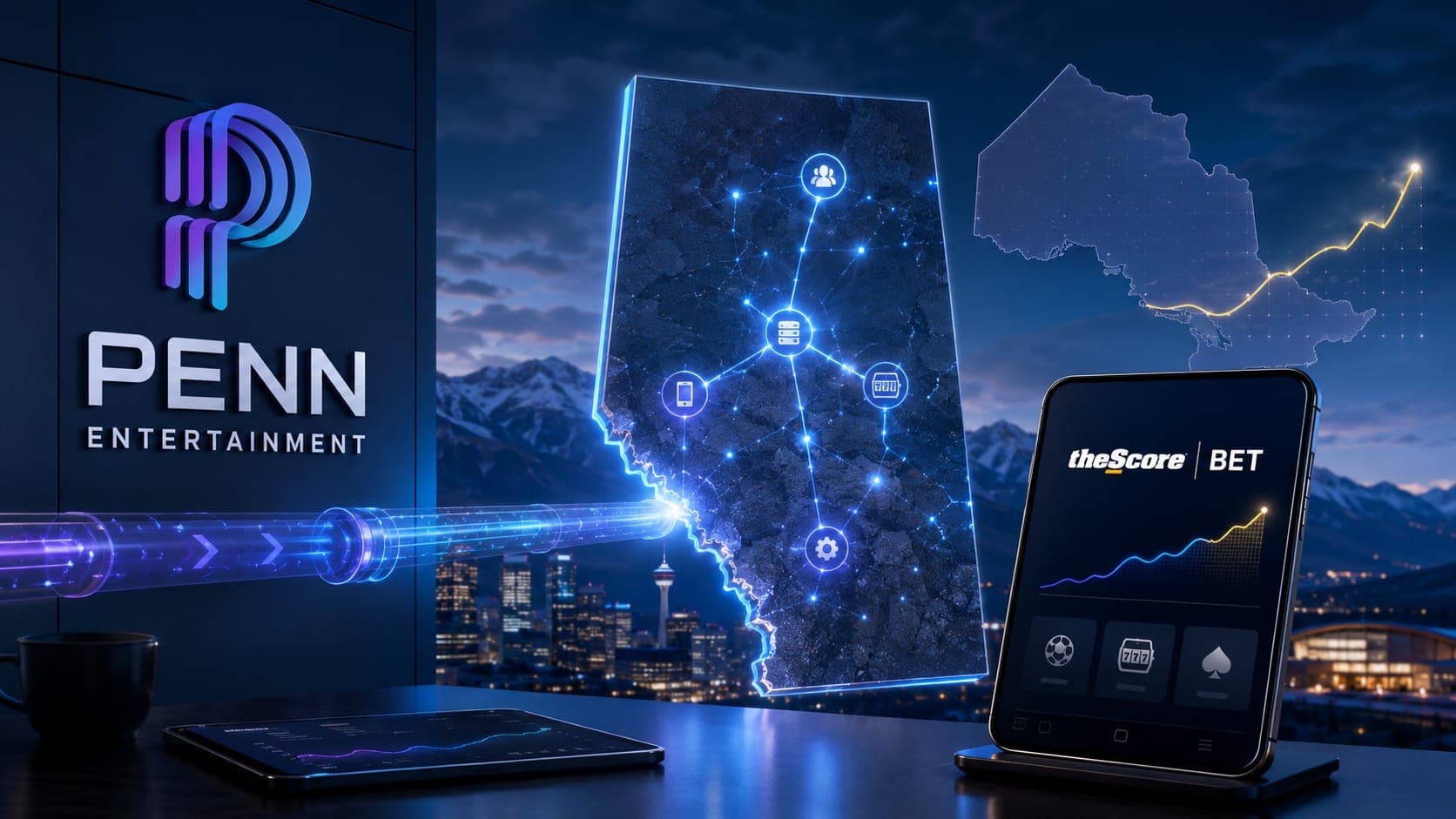 Penn Entertainment bets $20m on Alberta online market, eyes Ontario-style recovery
