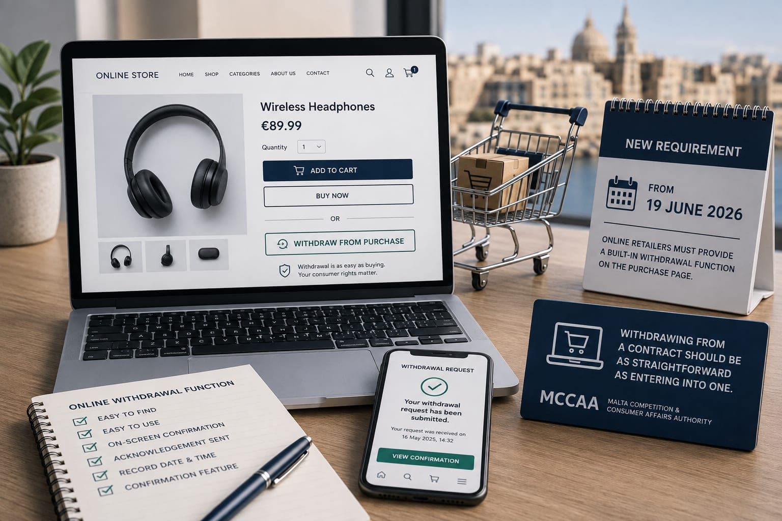 MCCAA sets June 2026 deadline for new online withdrawal rules