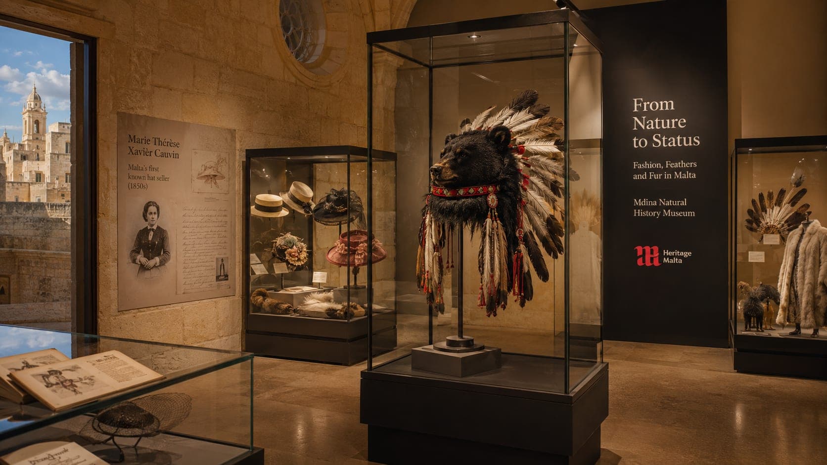 Mdina exhibition traces fashion's evolution from animal skins to modern synthetics